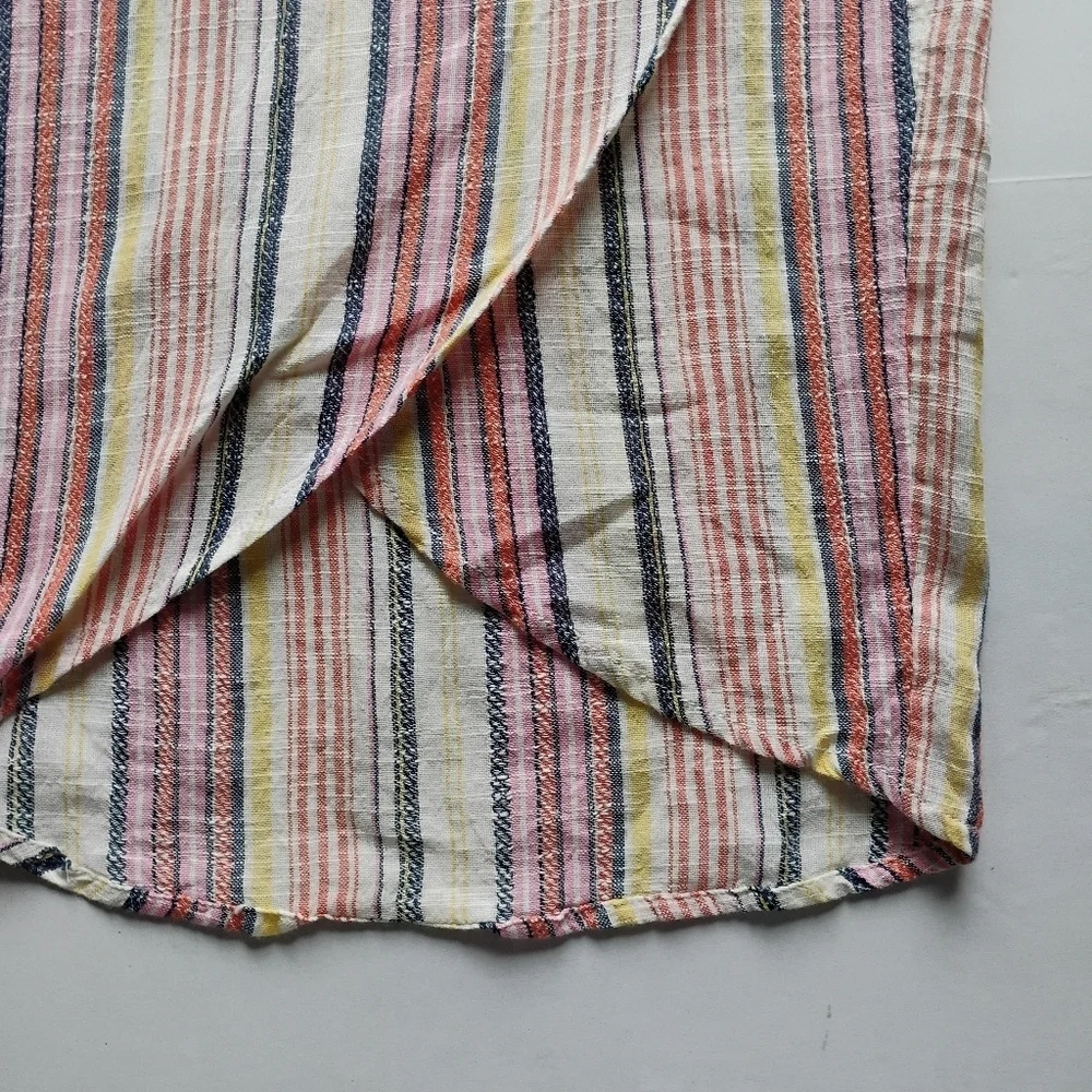 New free people Boho Cotton Wrap Skirt | Made in India | Size 4 no tags